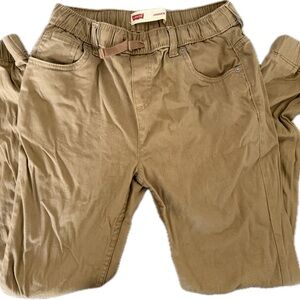 Levi's Khaki Jogger Pants